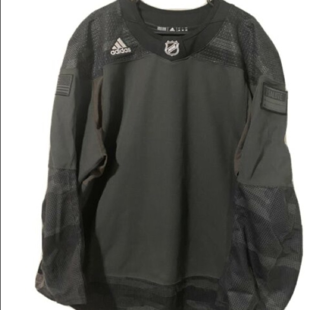 Adidas Military Appreciation blank NHL jersey size 58 MiC Made in Canada